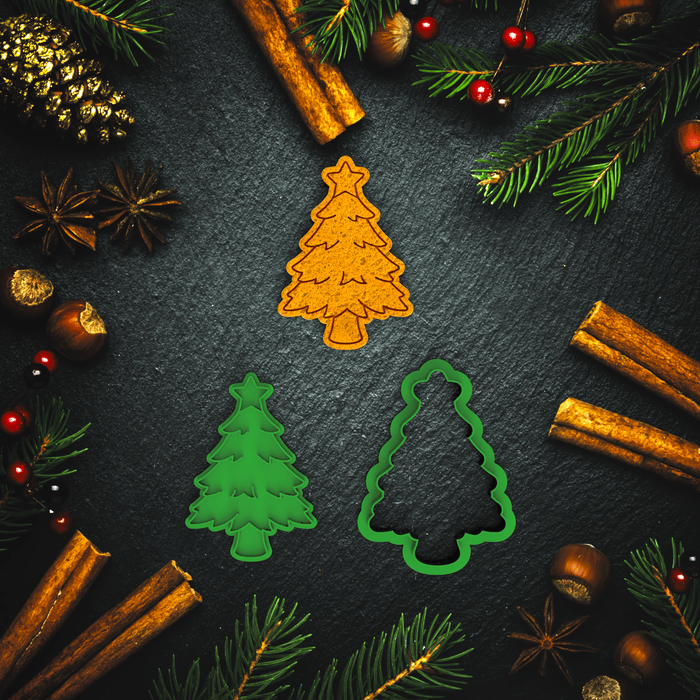 3d Selling Casa, arredamento e bricolage:Articoli per cucina e bar:Accessori per pasticceria:Altro accessori per pasticceria Albero di Natale 8,5cm