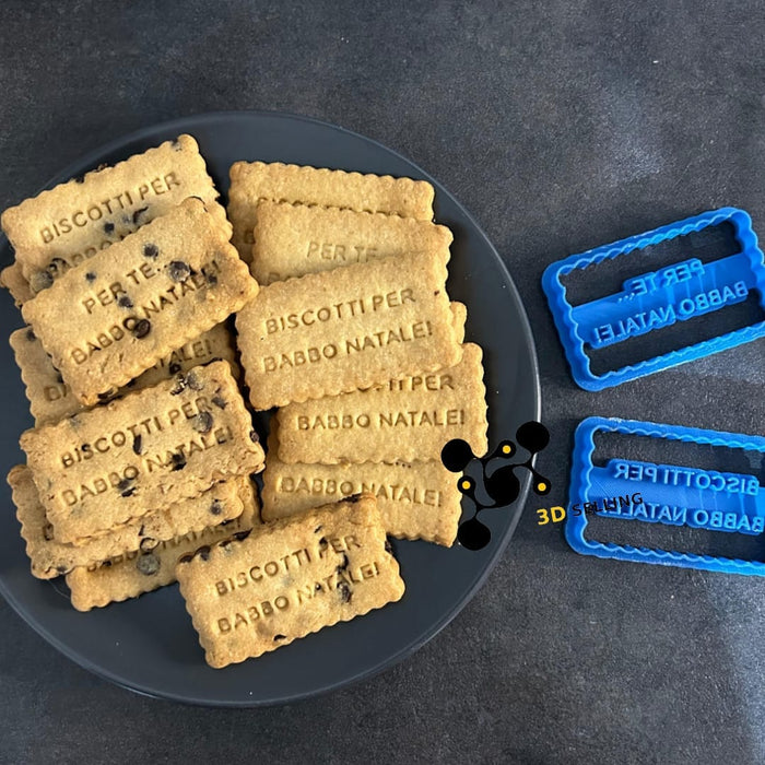 3d Selling Casa, arredamento e bricolage:Articoli per cucina e bar:Accessori per pasticceria:Altro accessori per pasticceria Biscotti per Babbo Natale 8cm