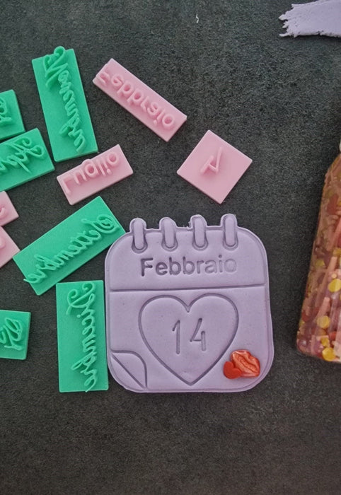 3d Selling Casa, arredamento e bricolage:Articoli per cucina e bar:Accessori per pasticceria:Altro accessori per pasticceria Calendario DolceData
