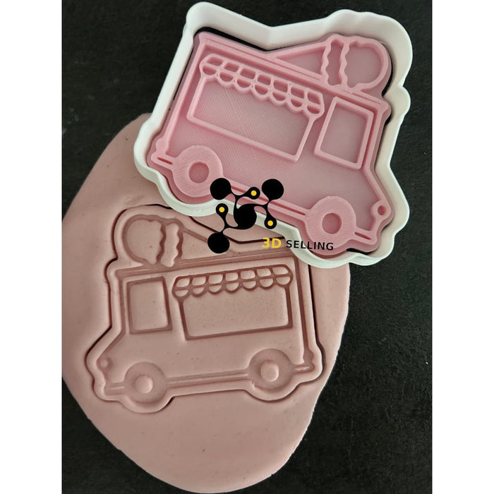 3d Selling Casa, arredamento e bricolage:Articoli per cucina e bar:Accessori per pasticceria:Altro accessori per pasticceria Camioncino dei gelati