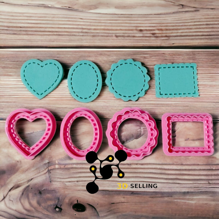 3d Selling Casa, arredamento e bricolage:Articoli per cucina e bar:Accessori per pasticceria:Altro accessori per pasticceria Kit Cornici 8cm