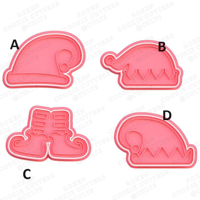 3d Selling Casa, arredamento e bricolage:Articoli per cucina e bar:Accessori per pasticceria:Altro accessori per pasticceria Kit Elfo 8,5cm