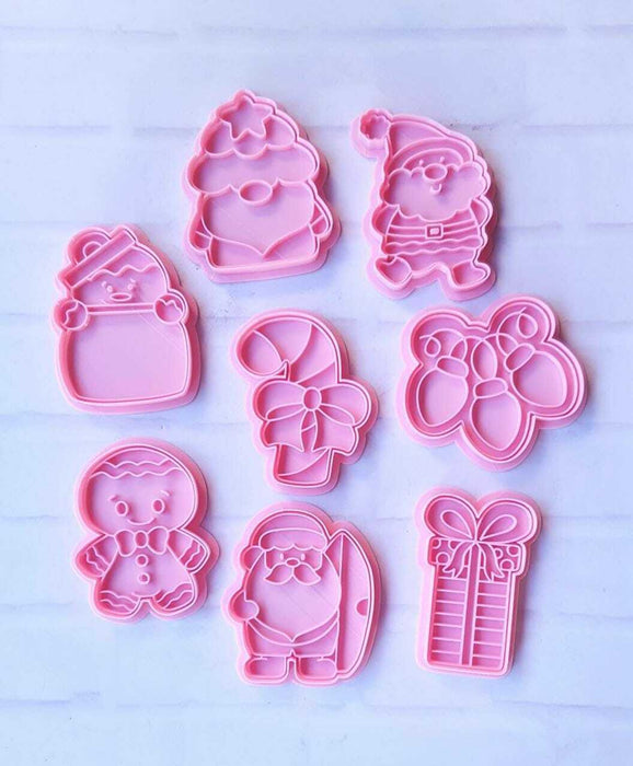 3d Selling Casa, arredamento e bricolage:Articoli per cucina e bar:Accessori per pasticceria:Altro accessori per pasticceria Kit Natalizio 9cm