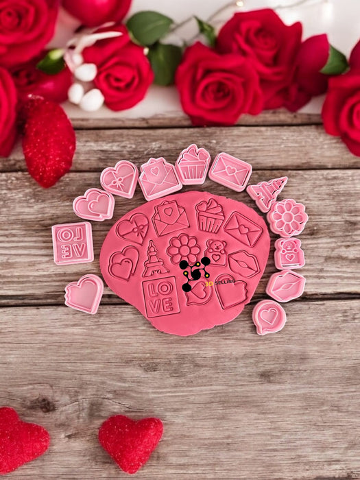 3d Selling Casa, arredamento e bricolage:Articoli per cucina e bar:Accessori per pasticceria:Altro accessori per pasticceria Mini timbri 3/4cm