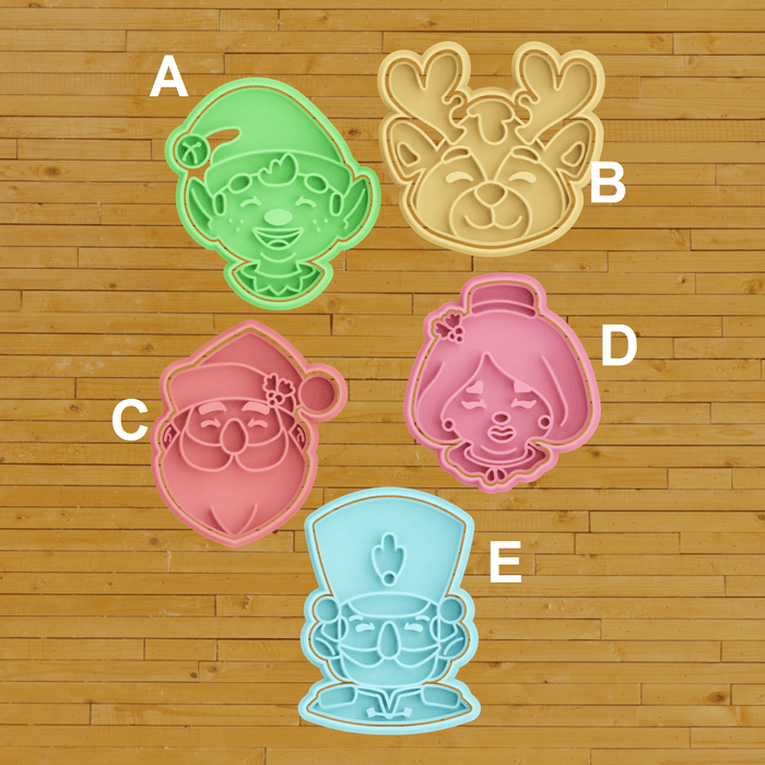 3d Selling Casa, arredamento e bricolage:Articoli per cucina e bar:Accessori per pasticceria:Altro accessori per pasticceria Natale set 5 pezzi