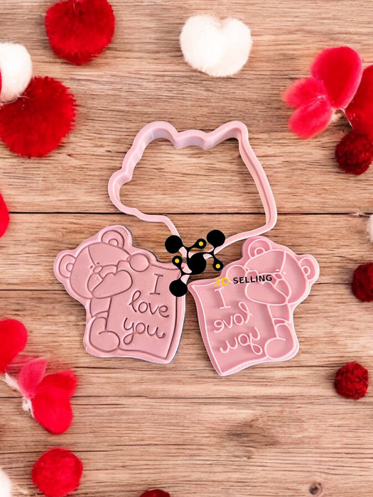 3d Selling Casa, arredamento e bricolage:Articoli per cucina e bar:Accessori per pasticceria:Altro accessori per pasticceria Orso I Love You