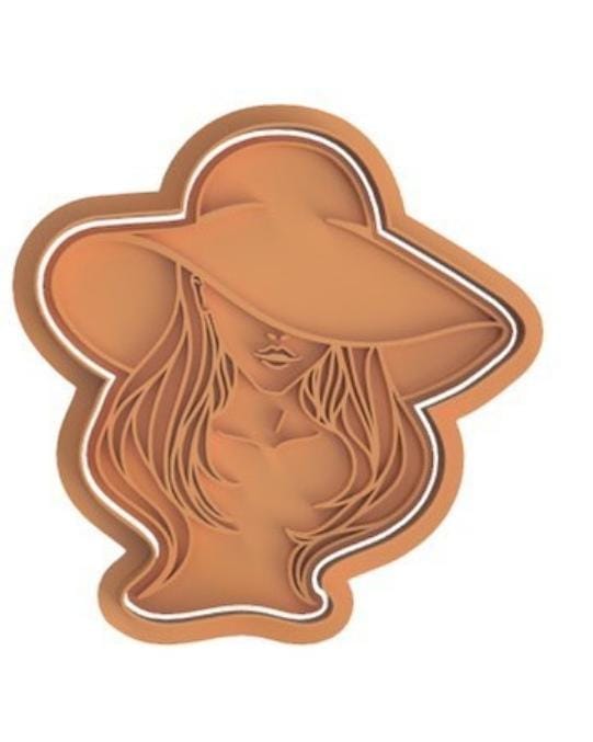 3d Selling Casa, arredamento e bricolage:Articoli per cucina e bar:Accessori per pasticceria:Altro accessori per pasticceria Ragazza con cappello 8,5cm
