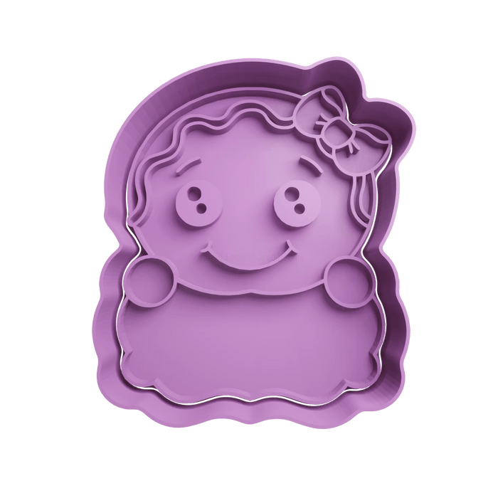 3d Selling Casa, arredamento e bricolage:Articoli per cucina e bar:Accessori per pasticceria:Altro accessori per pasticceria Segnaposto Gingerbread femminuccia 8cm