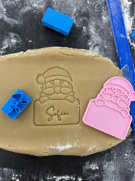 3d Selling Casa, arredamento e bricolage:Articoli per cucina e bar:Accessori per pasticceria:Altro accessori per pasticceria Segnaposto Natalizio Babbo Natale 8cm