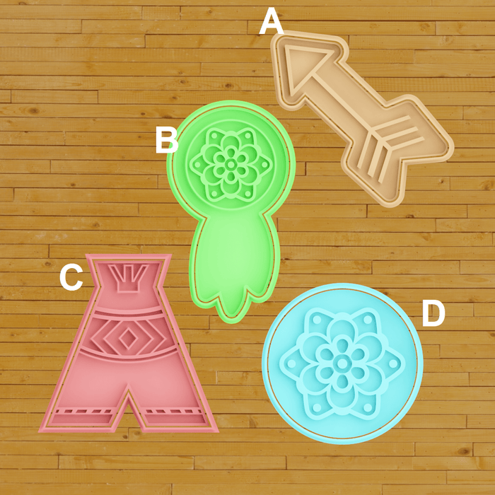 3d Selling Casa, arredamento e bricolage:Articoli per cucina e bar:Accessori per pasticceria:Altro accessori per pasticceria Set tema indiani