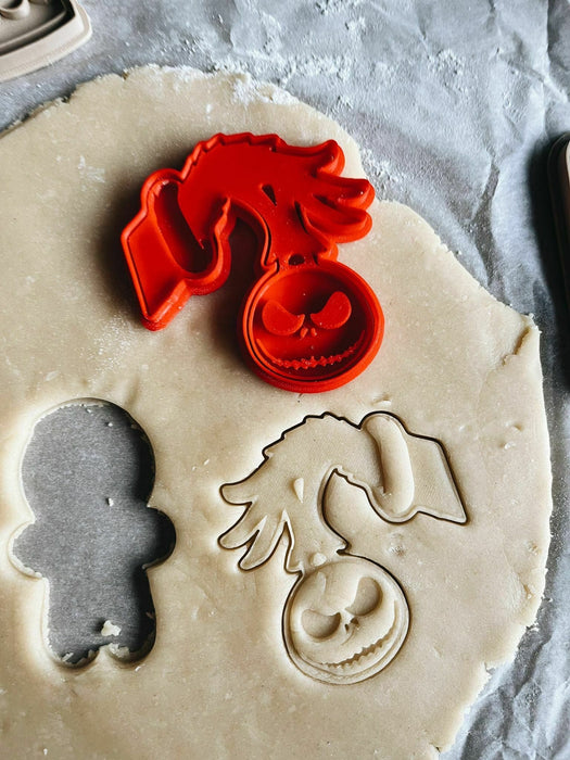 3d Selling Casa, arredamento e bricolage:Articoli per cucina e bar:Accessori per pasticceria:Decorazioni torte e topper:Cake topper Pallina Nightmare Before Christmas 8cm