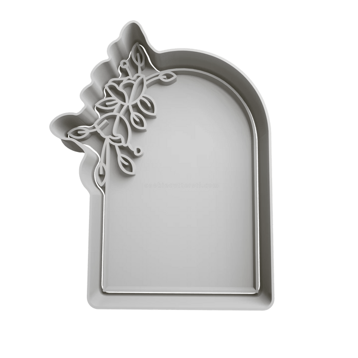 3d Selling cookie cutter Arco con Foglie