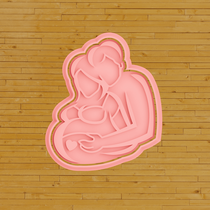 3d Selling cookie cutter Futuri mamma e papá