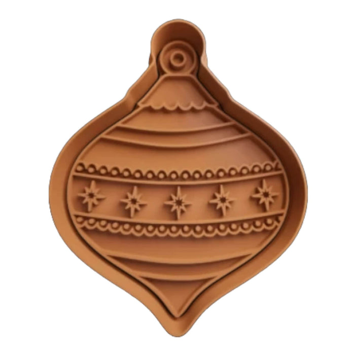 3d Selling cookie cutter Pallina di Natale cookie cutter