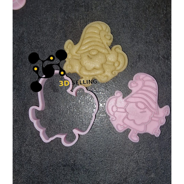 3d Selling Gnomo con arco 8cm