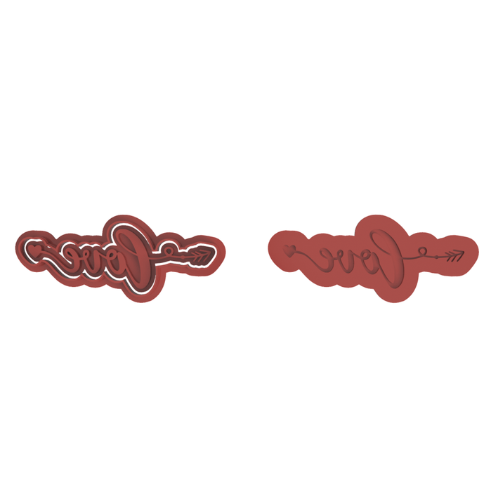 3d Selling Love corsivo 9cm
