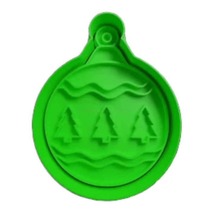 3d Selling Pallina di Natale cookie cutter