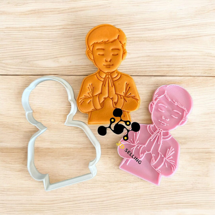 3dselling Casa, arredamento e bricolage:Articoli per cucina e bar:Accessori per pasticceria:Altro accessori per pasticceria Bimbo che prega