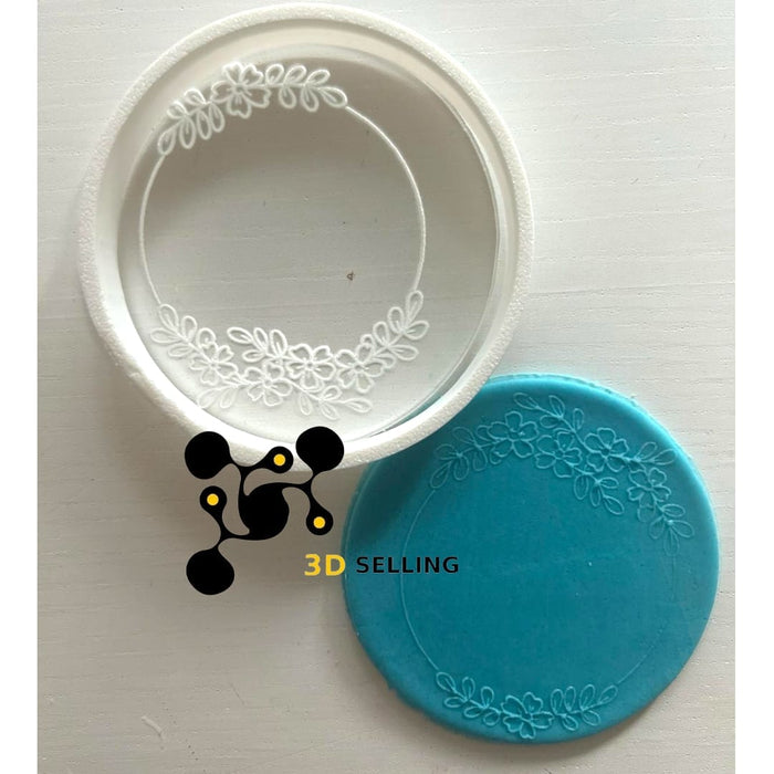 3dselling Casa, arredamento e bricolage:Articoli per cucina e bar:Accessori per pasticceria:Altro accessori per pasticceria Stampo in acrilico + cutter cornice Mod7