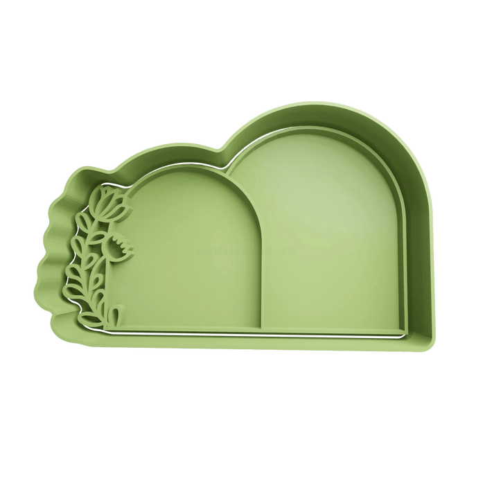 seling3d Casa, arredamento e bricolage:Articoli per cucina e bar:Accessori per pasticceria:Altro accessori per pasticceria Cornice ad'arco Mod2 8cm