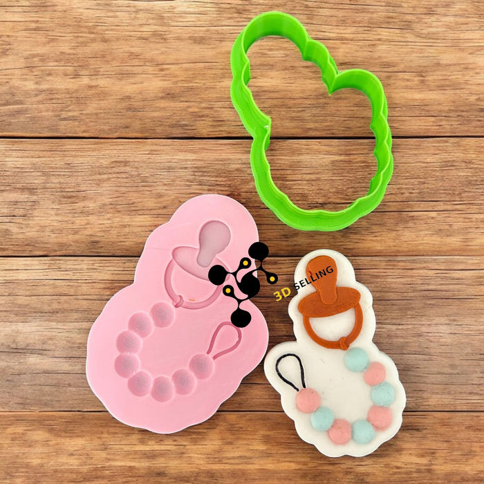Selling 3D Casa, arredamento e bricolage:Articoli per cucina e bar:Accessori per pasticceria:Altro accessori per pasticceria Ciucciotto formina in 3D