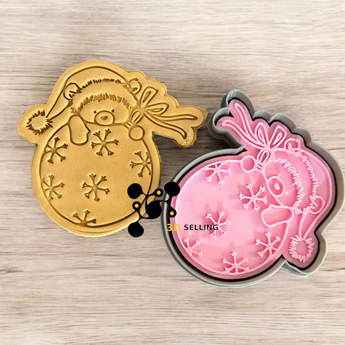 Selling 3D Casa, arredamento e bricolage:Articoli per cucina e bar:Accessori per pasticceria:Altro accessori per pasticceria Orso con pallina Mod1