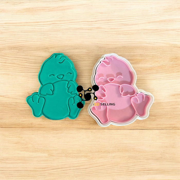 Selling 3D Casa, arredamento e bricolage:Articoli per cucina e bar:Accessori per pasticceria:Altro accessori per pasticceria Pulcino con uovo