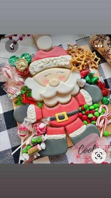 Selling3D Casa, arredamento e bricolage:Articoli per cucina e bar:Accessori per pasticceria:Altro accessori per pasticceria Babbo Natale scomponibile 20cm
