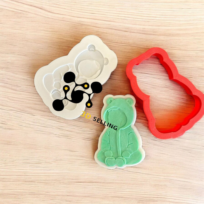 SELLING3D Casa, arredamento e bricolage:Articoli per cucina e bar:Accessori per pasticceria:Altro accessori per pasticceria Bimbo seduto stampo in 3D 8cm