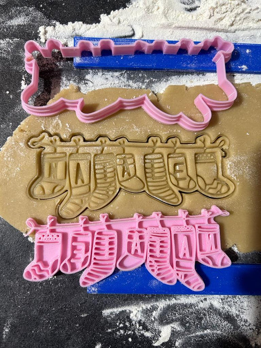 Selling3D Casa, arredamento e bricolage:Articoli per cucina e bar:Accessori per pasticceria:Altro accessori per pasticceria Calze Natalizie 10cm