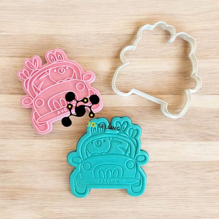 SELLING3D Casa, arredamento e bricolage:Articoli per cucina e bar:Accessori per pasticceria:Altro accessori per pasticceria Coniglio in macchina