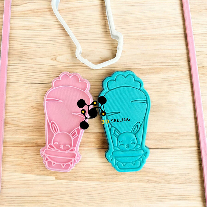 SELLING3D Casa, arredamento e bricolage:Articoli per cucina e bar:Accessori per pasticceria:Altro accessori per pasticceria Coniglio su mongolfiera