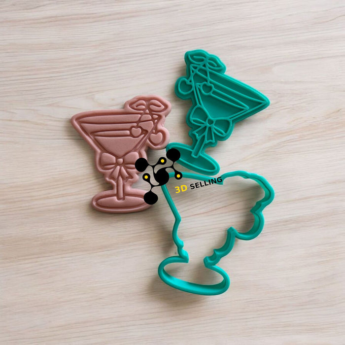 Selling3D Casa, arredamento e bricolage:Articoli per cucina e bar:Accessori per pasticceria:Altro accessori per pasticceria Cookie cutter Drink