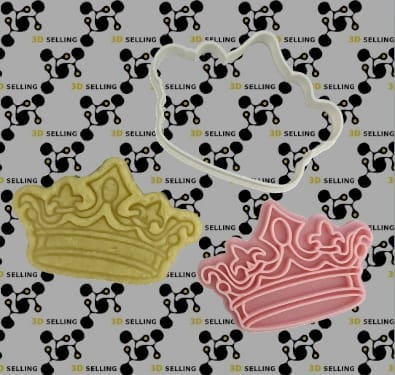 Selling3D Casa, arredamento e bricolage:Articoli per cucina e bar:Accessori per pasticceria:Altro accessori per pasticceria Corona