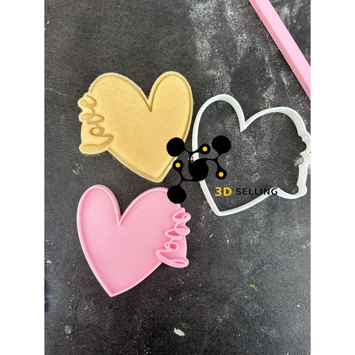 Selling3D Casa, arredamento e bricolage:Articoli per cucina e bar:Accessori per pasticceria:Altro accessori per pasticceria Cuore Love