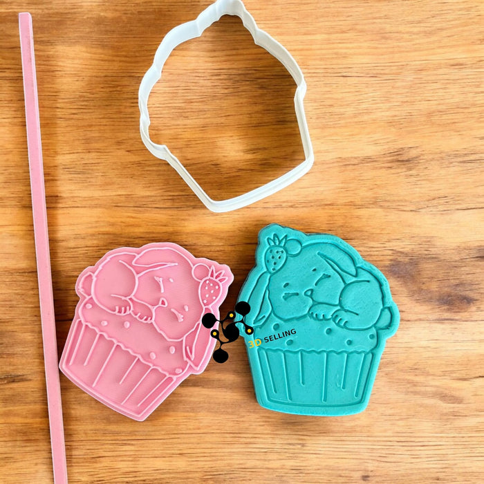 SELLING3D Casa, arredamento e bricolage:Articoli per cucina e bar:Accessori per pasticceria:Altro accessori per pasticceria Cupcake di Pasqua Mod2