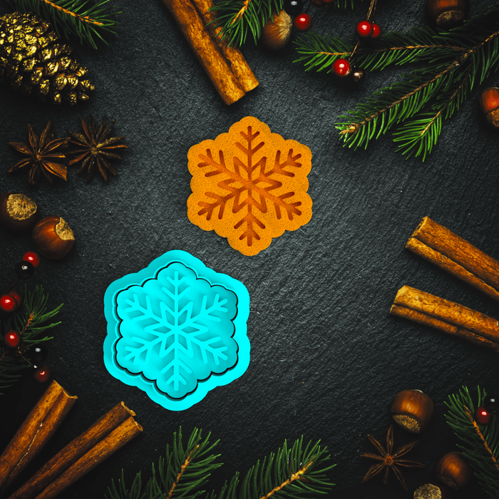 Selling3D Casa, arredamento e bricolage:Articoli per cucina e bar:Accessori per pasticceria:Altro accessori per pasticceria Fiocco di Neve 8,5cm