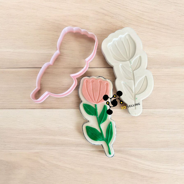 SELLING3D Casa, arredamento e bricolage:Articoli per cucina e bar:Accessori per pasticceria:Altro accessori per pasticceria Fiore Mod2 stampo in 3D 8cm