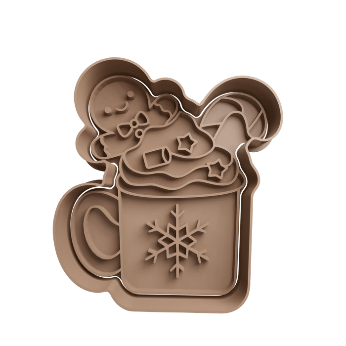 Selling3D Casa, arredamento e bricolage:Articoli per cucina e bar:Accessori per pasticceria:Altro accessori per pasticceria Ginger in Tazza 8cm