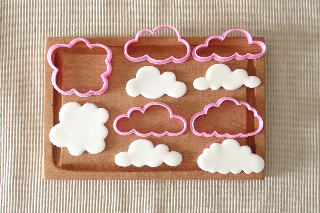 Selling3D Casa, arredamento e bricolage:Articoli per cucina e bar:Accessori per pasticceria:Altro accessori per pasticceria Kit Nuvole tra i 7 e 8cm