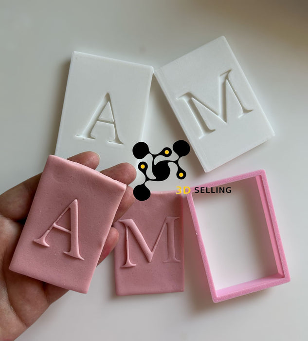 SELLING3D Casa, arredamento e bricolage:Articoli per cucina e bar:Accessori per pasticceria:Altro accessori per pasticceria Lettera in rilievo 7cm