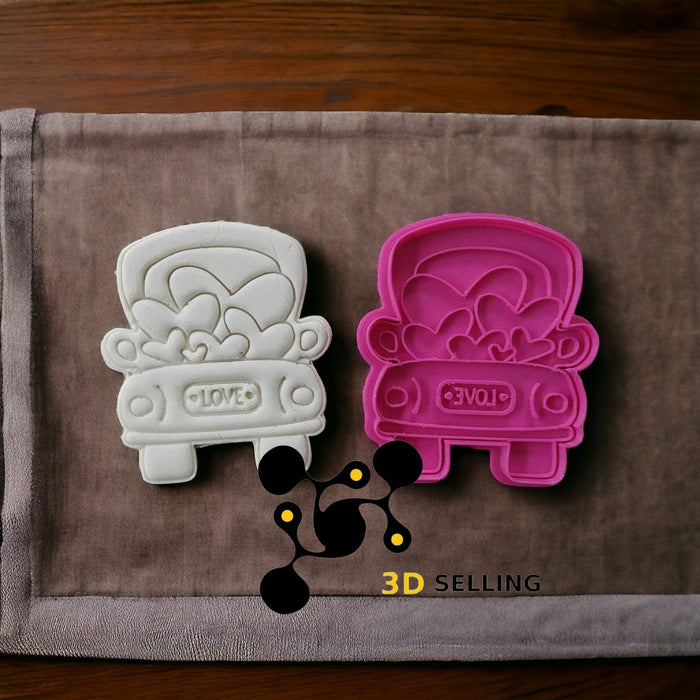 Selling3D Casa, arredamento e bricolage:Articoli per cucina e bar:Accessori per pasticceria:Altro accessori per pasticceria Macchina del Cuore 8cm
