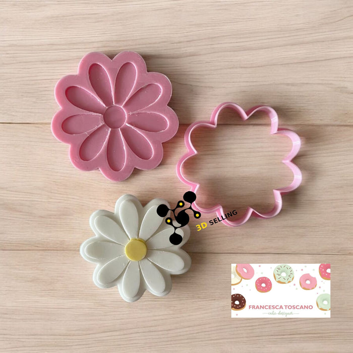SELLING3D Casa, arredamento e bricolage:Articoli per cucina e bar:Accessori per pasticceria:Altro accessori per pasticceria Margherita Mod3 Stampo in 3D