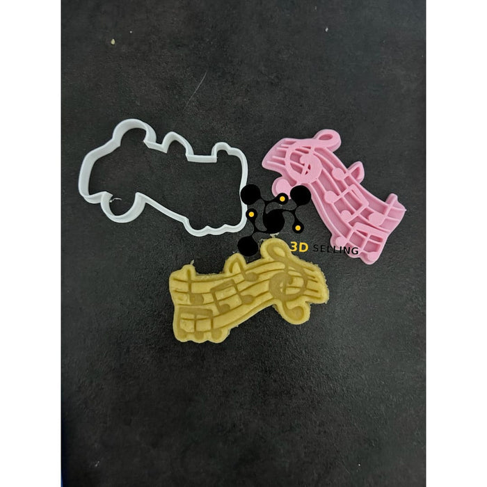Selling3D Casa, arredamento e bricolage:Articoli per cucina e bar:Accessori per pasticceria:Altro accessori per pasticceria Note musicali