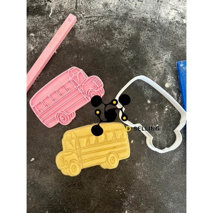 Selling3D Casa, arredamento e bricolage:Articoli per cucina e bar:Accessori per pasticceria:Altro accessori per pasticceria Scuolabus