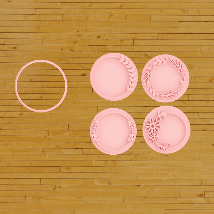 Selling3D Casa, arredamento e bricolage:Articoli per cucina e bar:Accessori per pasticceria:Altro accessori per pasticceria Set 4 cornici miste