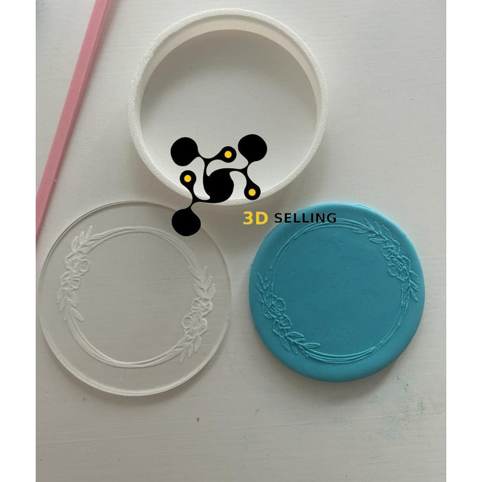 Selling3D Casa, arredamento e bricolage:Articoli per cucina e bar:Accessori per pasticceria:Altro accessori per pasticceria Stampo in acrilico + cutter cornice Mod8
