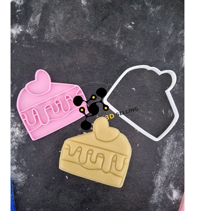 Selling3D Casa, arredamento e bricolage:Articoli per cucina e bar:Accessori per pasticceria:Altro accessori per pasticceria Torta con cuore 8cm