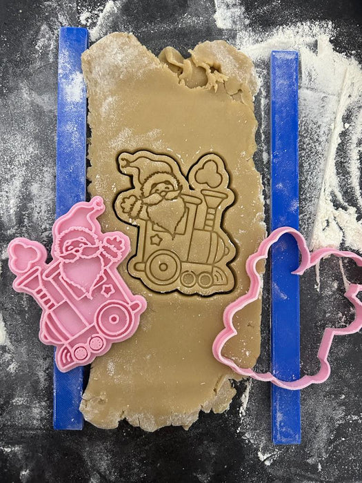 Selling3D Casa, arredamento e bricolage:Articoli per cucina e bar:Accessori per pasticceria:Altro accessori per pasticceria Trenino Natalizio 9cm