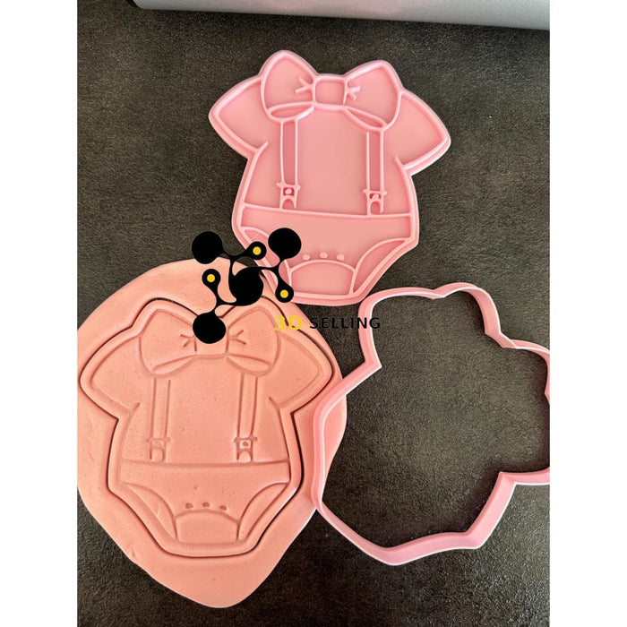 Selling3D Casa, arredamento e bricolage:Articoli per cucina e bar:Accessori per pasticceria:Altro accessori per pasticceria Tutina con fiocco